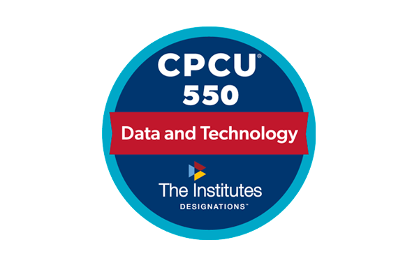 CPCU 550 Digital badge: Data and Technology