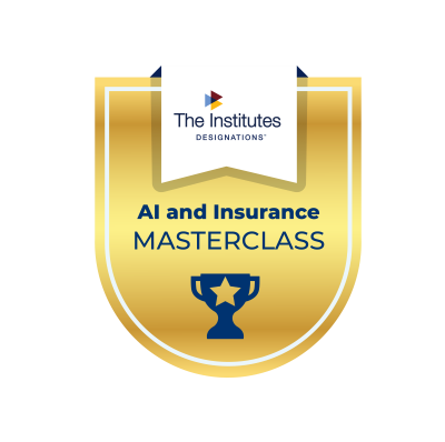 AI and Insurance Masterclass Digital Badge