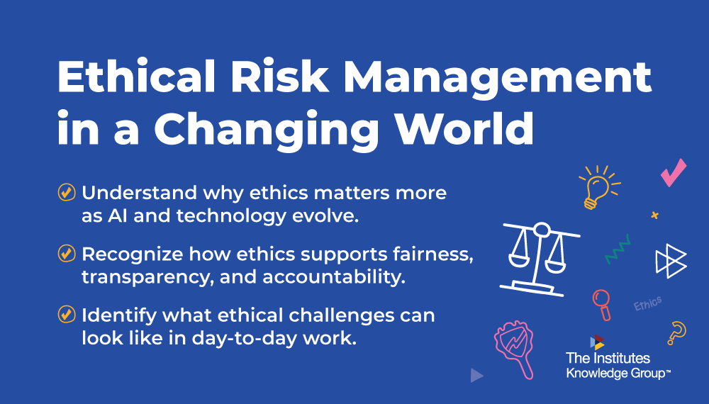 Infographic showing tips on ethics