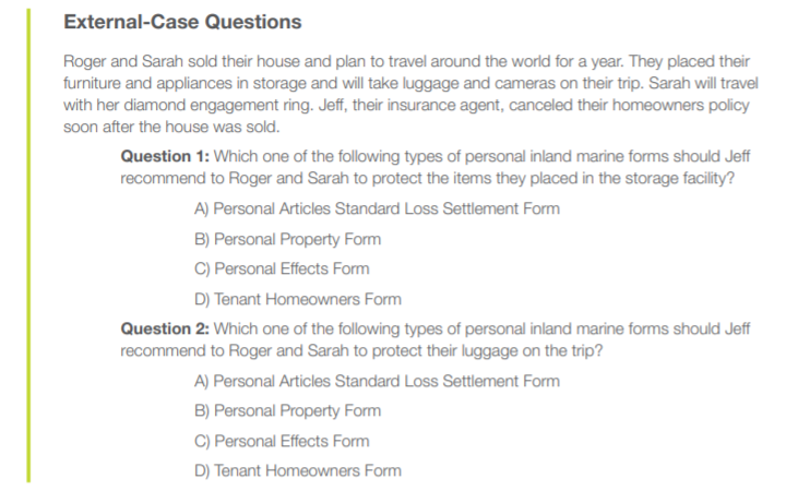 External Case Question